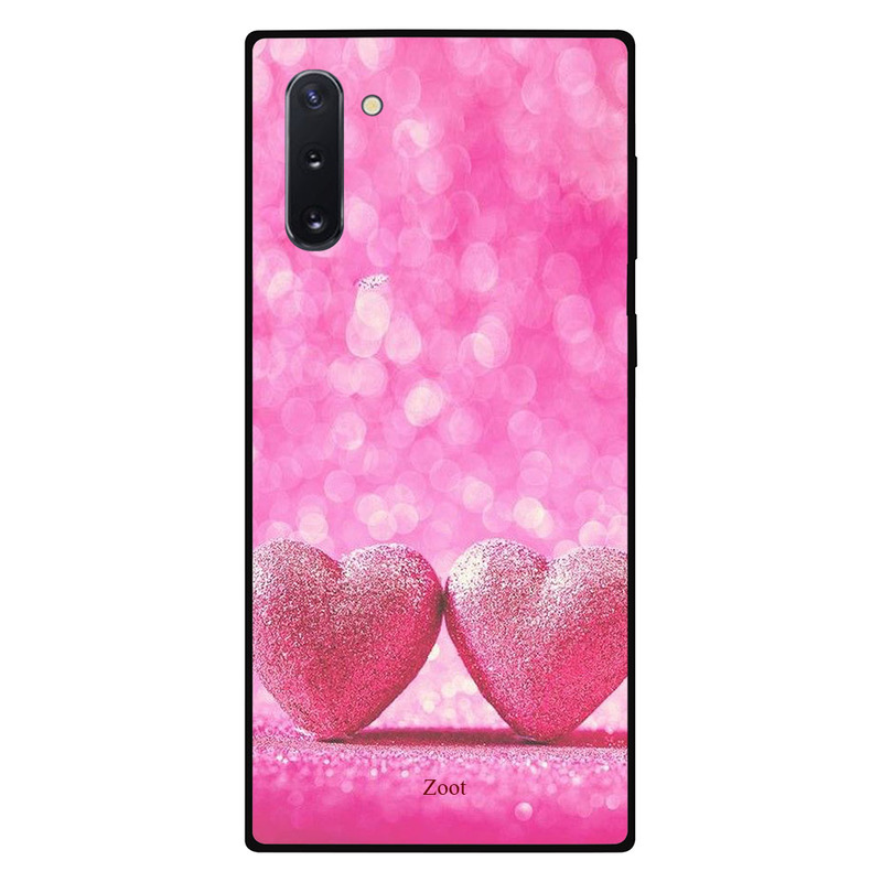 

Zoot Samsung Note 10 Mobile Phone Back Cover, Pink Heart