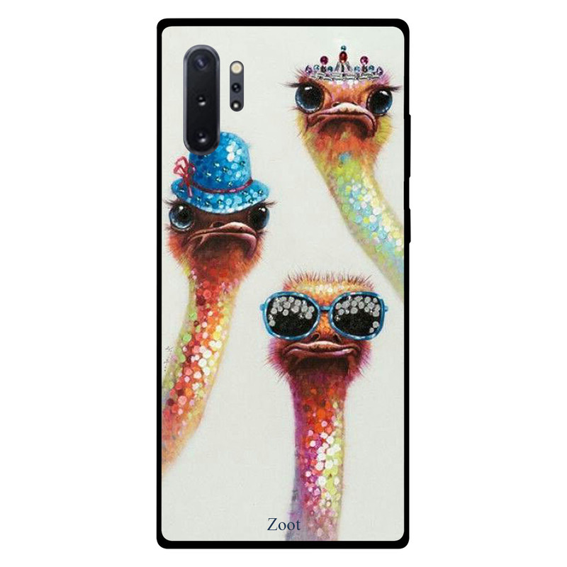 

Zoot Samsung Note Plus Mobile Phone Back Cover, Ostrich Princess