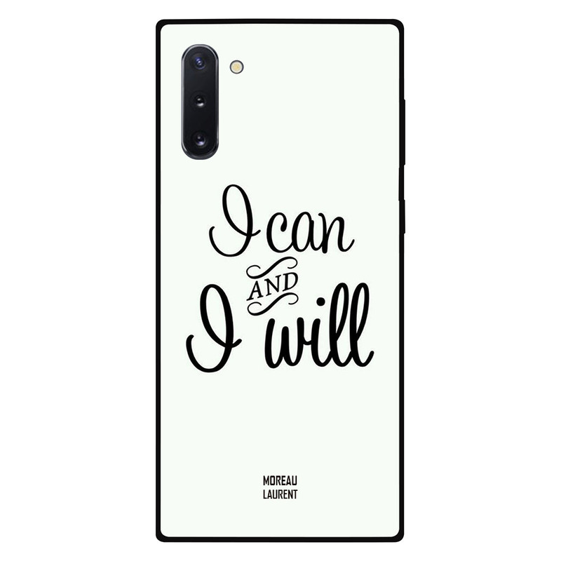

Moreau Laurent Samsung Note 10 Mobile Phone Back Cover, I Can and I Will