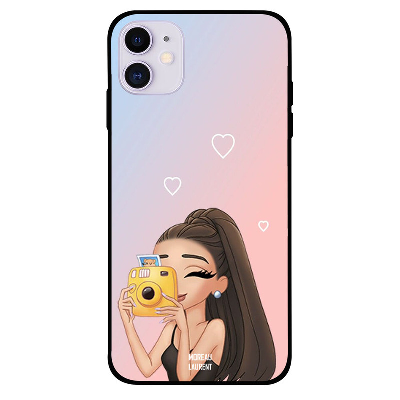 

Moreau Laurent Apple iPhone 11 Mobile Phone Back Cover, Cutiee Girl Taking Picture