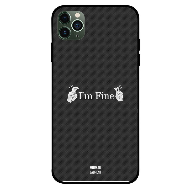

Moreau Laurent Apple iPhone 11 Pro Mobile Phone Back Cover, I Am Fine