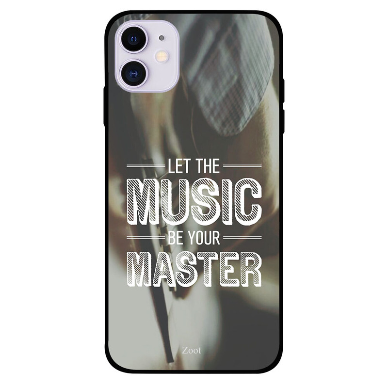 

Zoot Apple iPhone 11 Mobile Phone Back Cover, Let The Music Be Your Master