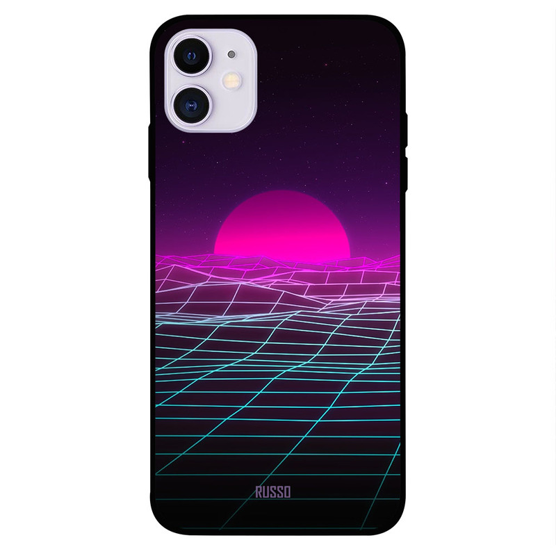 

Russo Apple iPhone 11 Mobile Phone Back Cover, Destination Moon