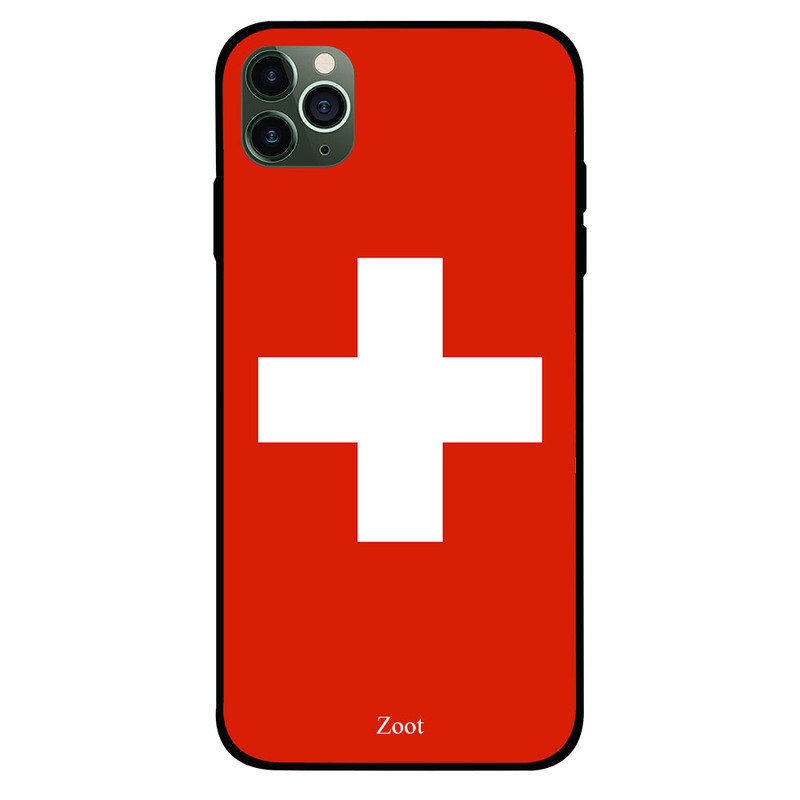 

Zoot Apple iPhone 11 Pro Max Mobile Phone Back Cover, Switzerland Flag