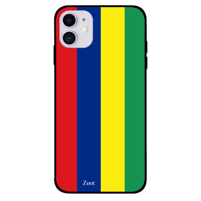 

Zoot Apple iPhone 11 Mobile Phone Back Cover, Mauritius Flag