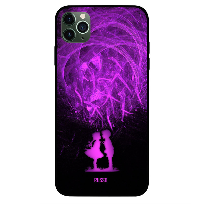 

Russo Apple iPhone 11 Pro Max Mobile Phone Back Cover, Childhood Love