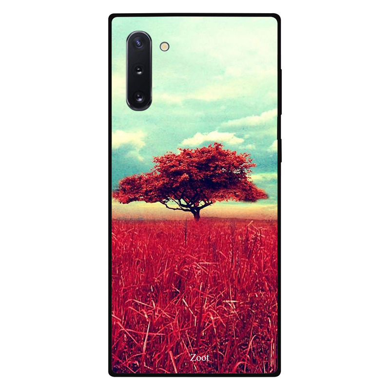 

Zoot Samsung Note 10 Mobile Phone Back Cover, Red Garden