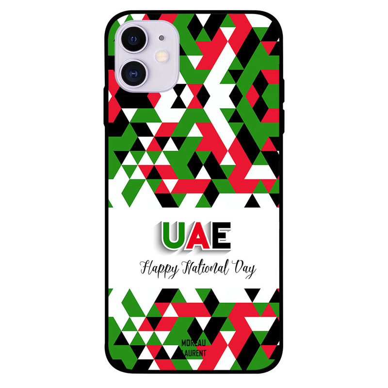 

Moreau Laurent Apple iPhone 11 Mobile Phone Back Cover, UAE Happy National Day