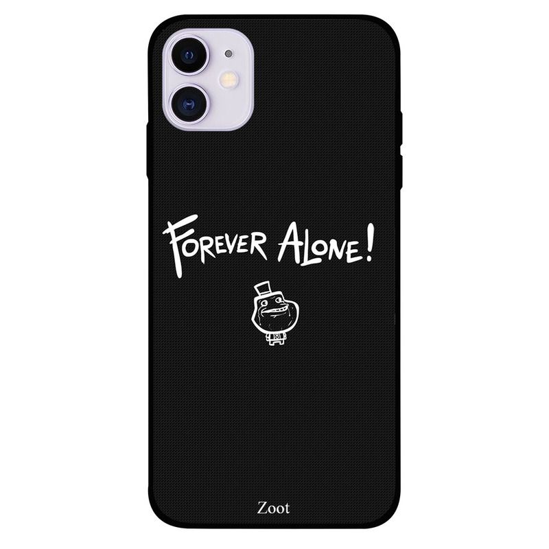 

Zoot Apple iPhone 11 Mobile Phone Back Cover, Forever Alone