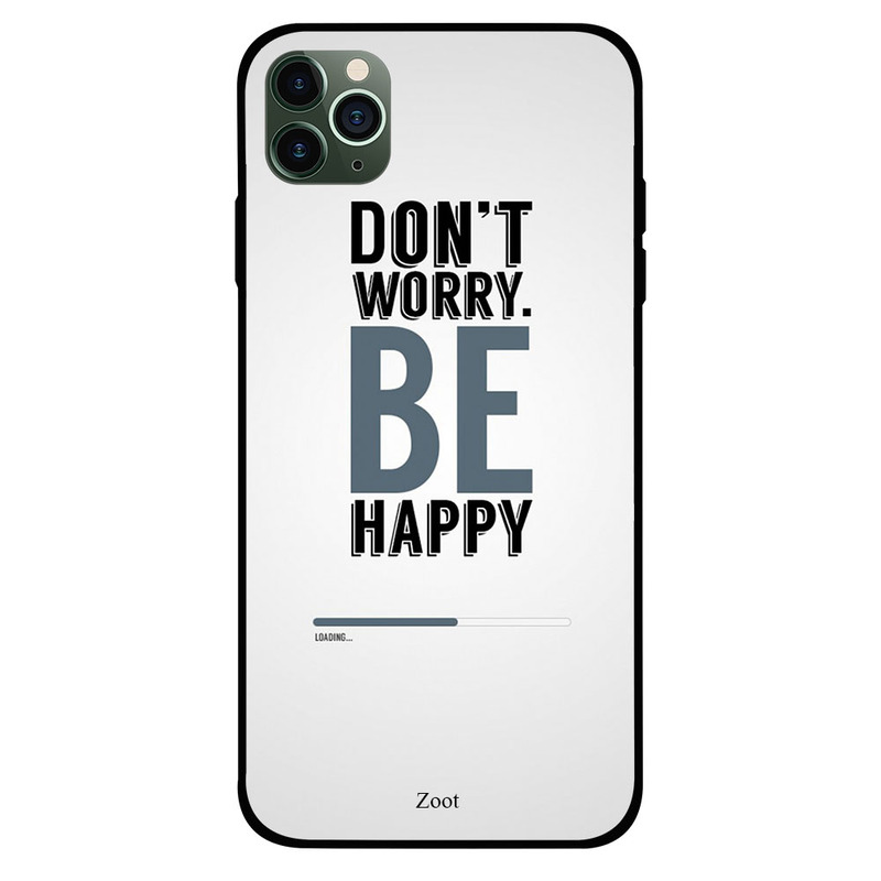 

Zoot Apple iPhone 11 Pro Mobile Phone Back Cover, Don't Worry Be Happy