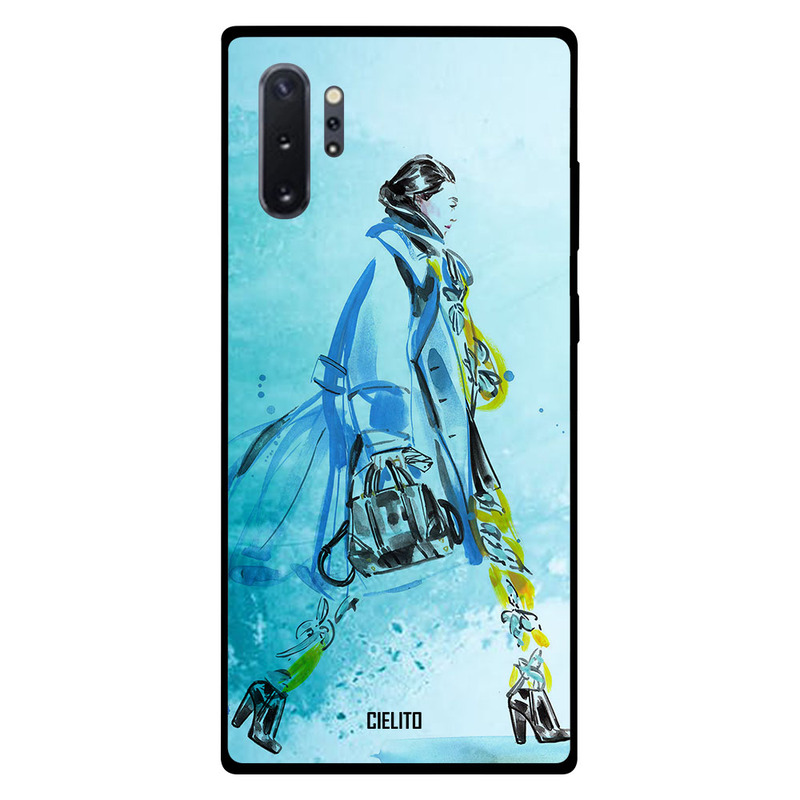 

Cielito Samsung Note Plus Mobile Phone Back Cover, Fashion Lady Art