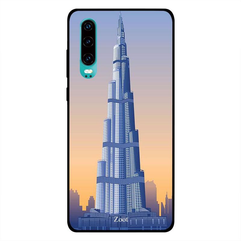 

Zoot Huawei P30 Mobile Phone Back Cover, Burj Khalifa