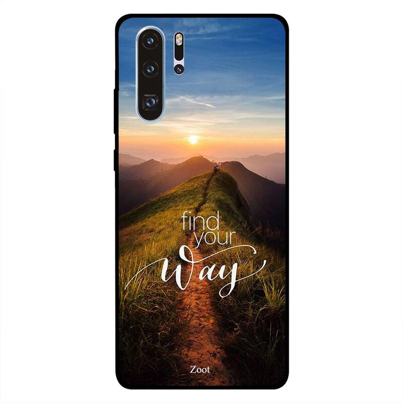 

Zoot Huawei P30 Pro Mobile Phone Back Cover, Find Your Way