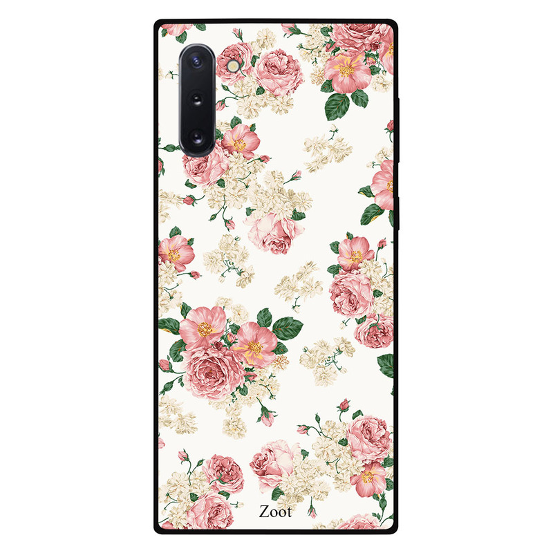 

Zoot Samsung Note 10 Mobile Phone Back Cover, Peach Roses