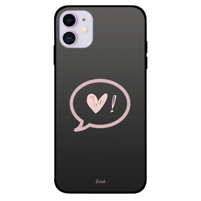 

Zoot Apple iPhone 11 Mobile Phone Back Cover, Love Huh