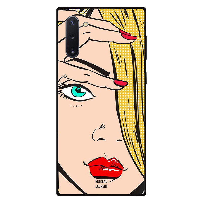 

Moreau Laurent Samsung Note 10 Mobile Phone Back Cover, Angry Girl