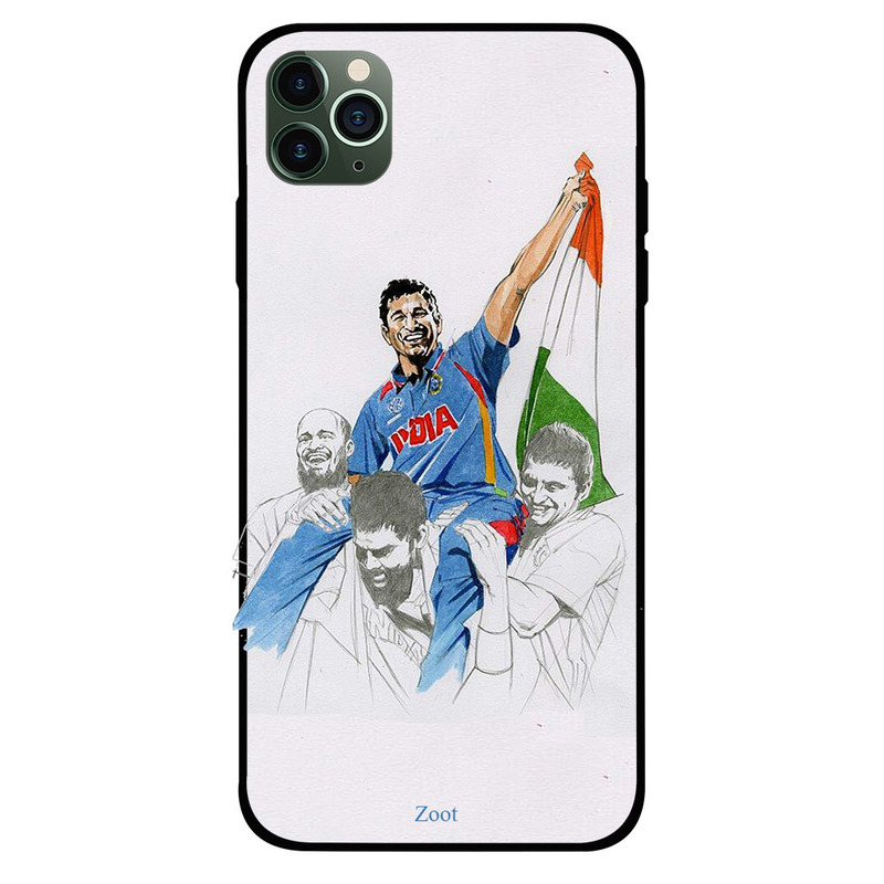 

Zoot Apple iPhone 11 Pro Max Mobile Phone Back Cover, Sachin World Cup Win