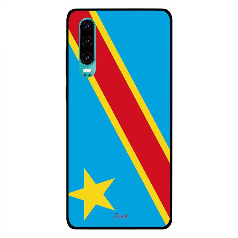 

Zoot Huawei P30 Mobile Phone Back Cover, Congo (Democratic Republic) Flag