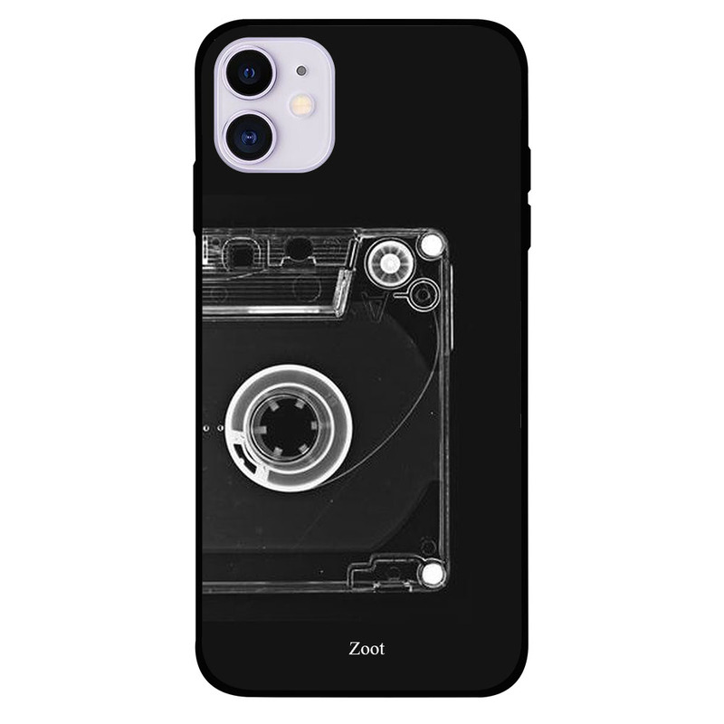 

Zoot Apple iPhone 11 Mobile Phone Back Cover, Cassette Tape