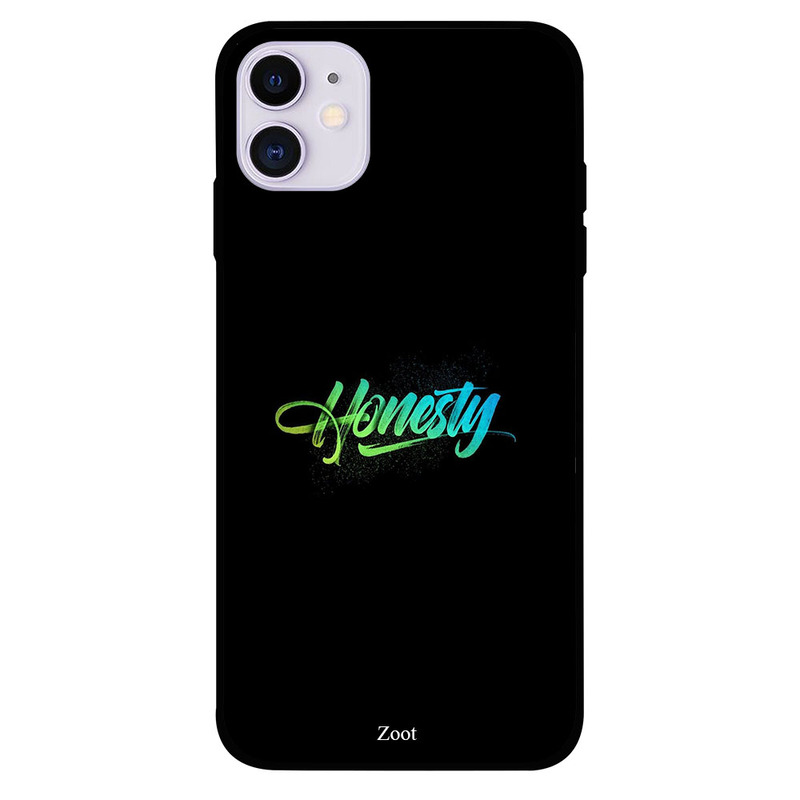 

Zoot Apple iPhone 11 Mobile Phone Back Cover, Honesty