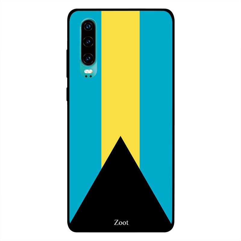 

Zoot Huawei P30 Mobile Phone Back Cover, Bahamas Flag