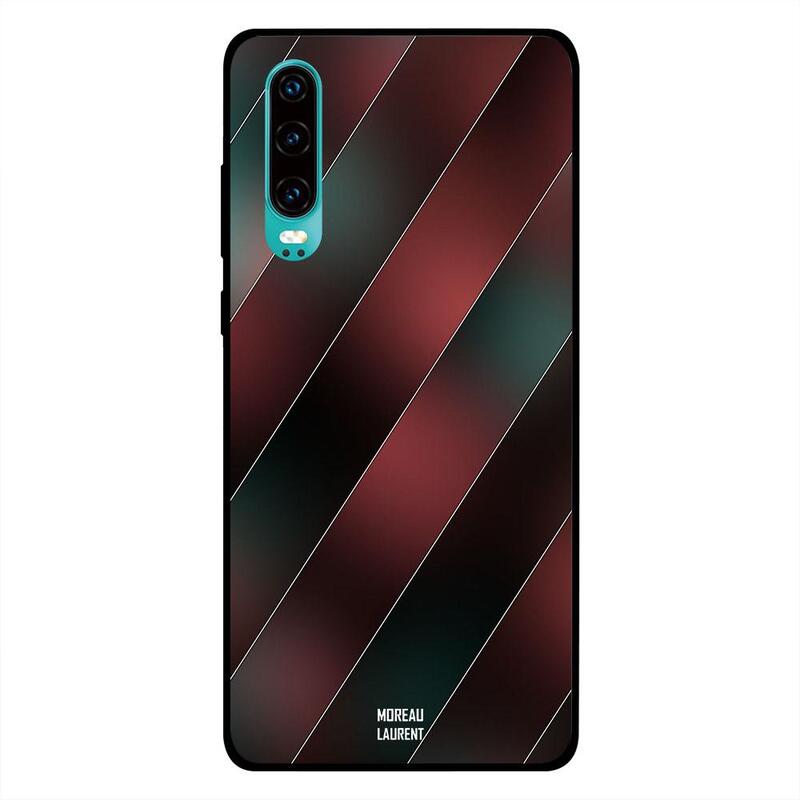 

Moreau Laurent Huawei P30 Mobile Phone Back Cover, Red & Black Gradient