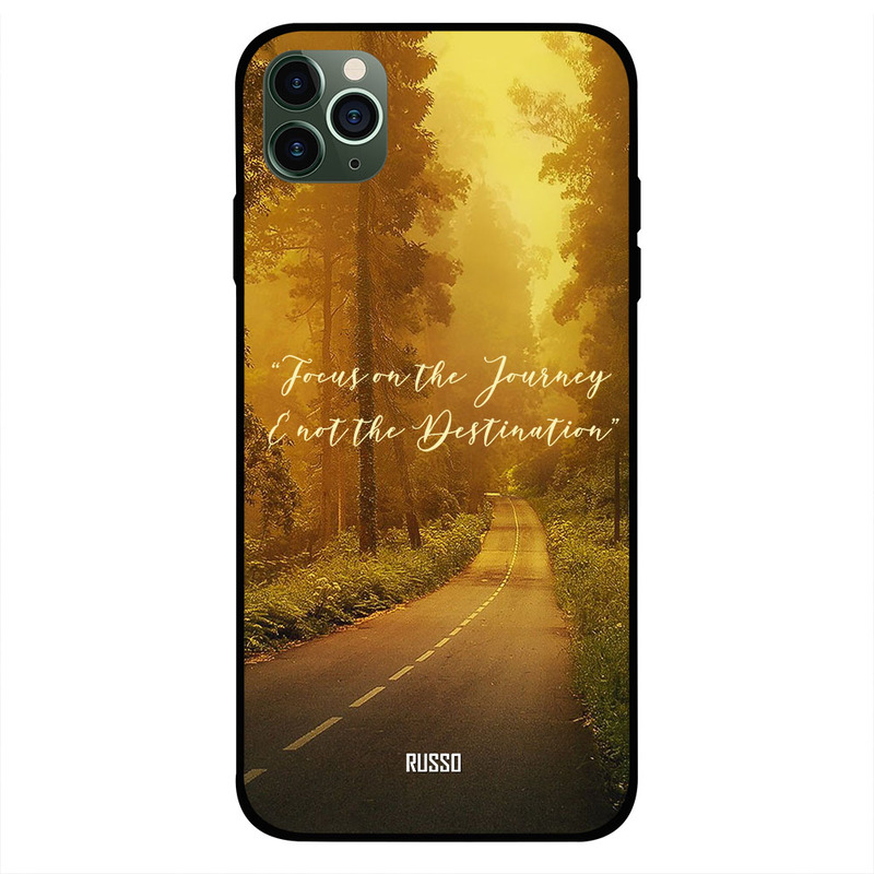 

Russo Apple iPhone 11 Pro Mobile Phone Back Cover, Focus On The Journey