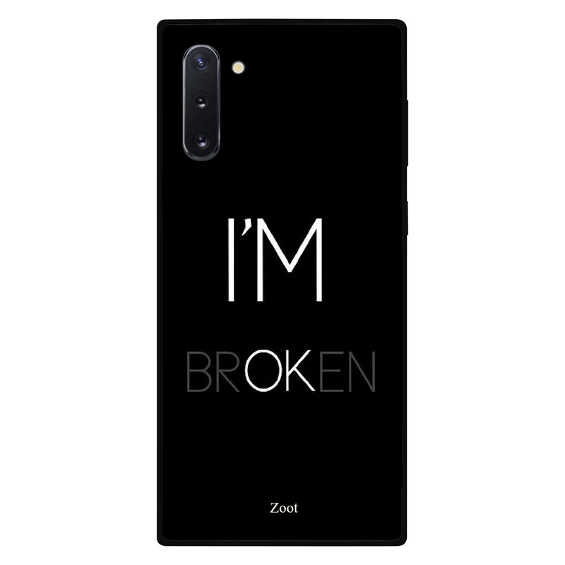 

Zoot Samsung Note 10 Mobile Phone Back Cover, I'M Ok