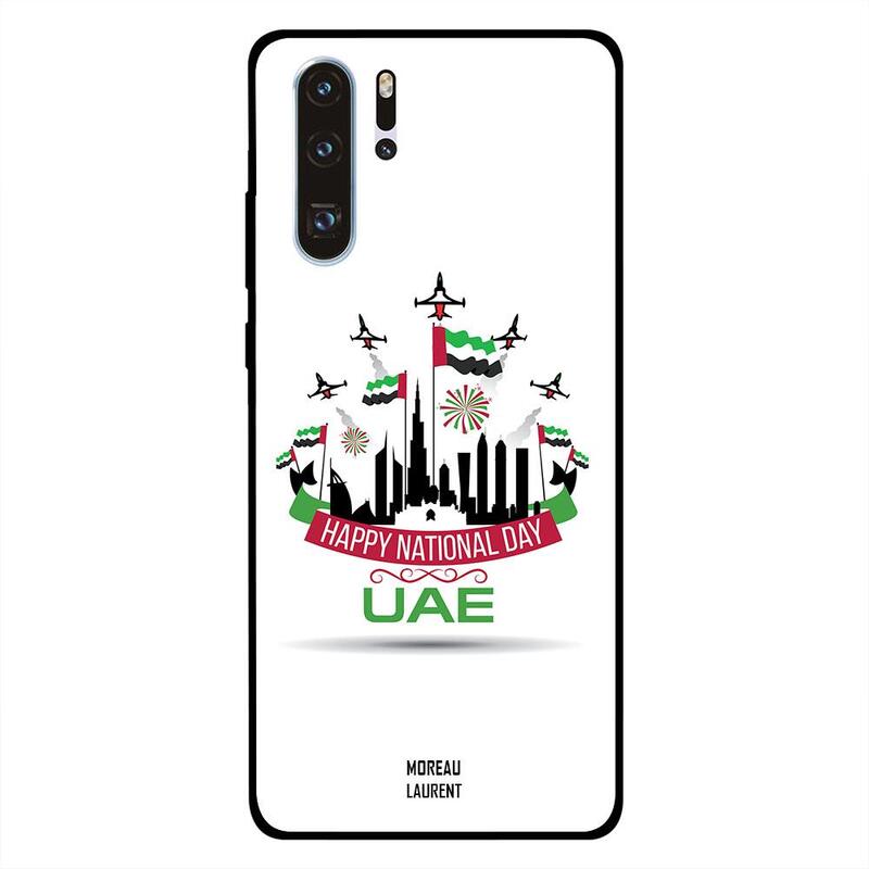 

Moreau Laurent Huawei P30 Pro Mobile Phone Back Cover, Happy National Day UAE