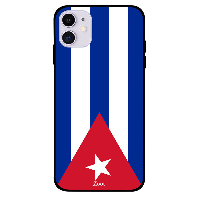 

Zoot Apple iPhone 11 Mobile Phone Back Cover, Cuba Flag