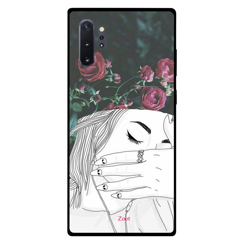 

Zoot Samsung Note Plus Mobile Phone Back Cover, Doodle Eyelashes