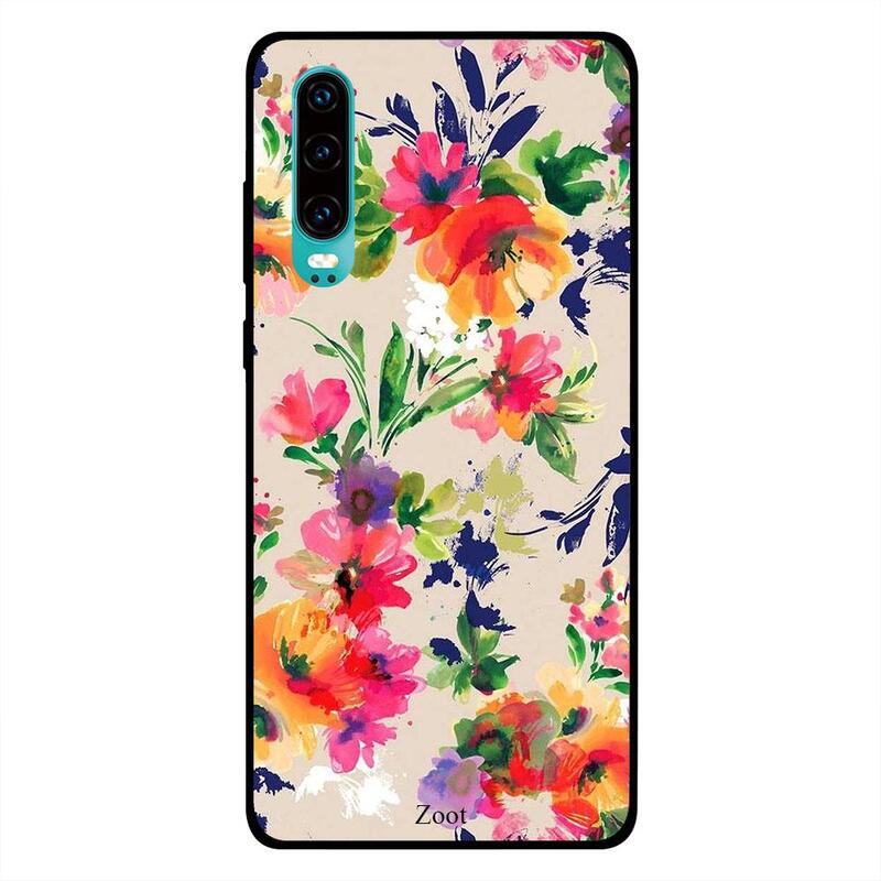 

Zoot Huawei P30 Mobile Phone Back Cover, Colorful Splash
