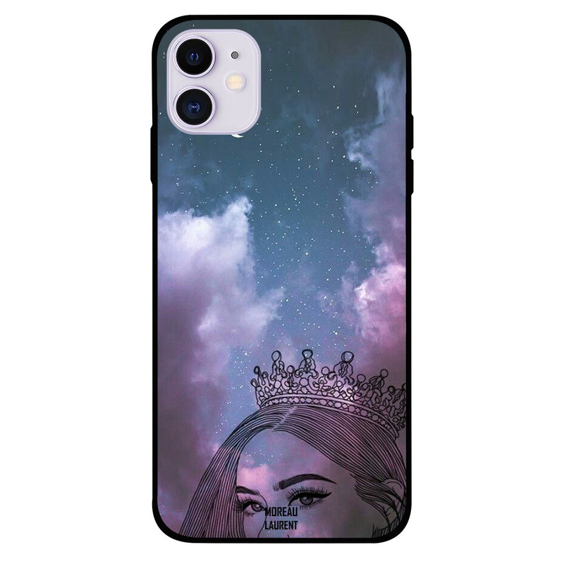 

Moreau Laurent Apple iPhone 11 Mobile Phone Back Cover, Queen Girl At Night