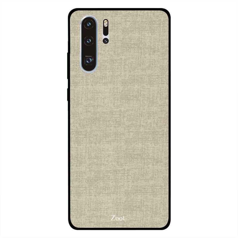 

Zoot Huawei P30 Pro Mobile Phone Back Cover, Off White Brown Pattern