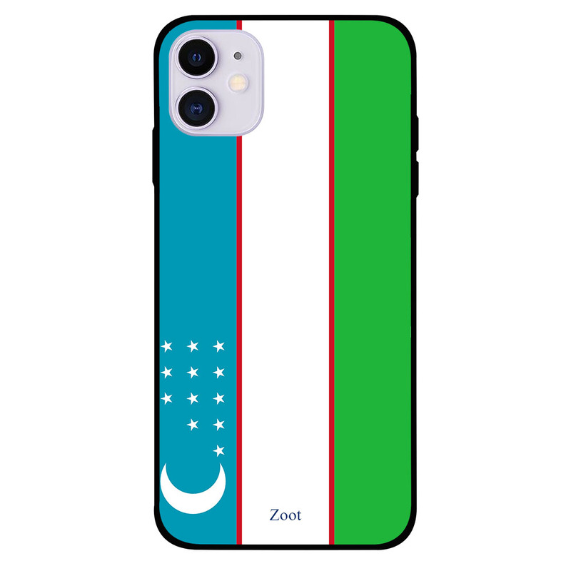 

Zoot Apple iPhone 11 Mobile Phone Back Cover, Uzbekistan Flag