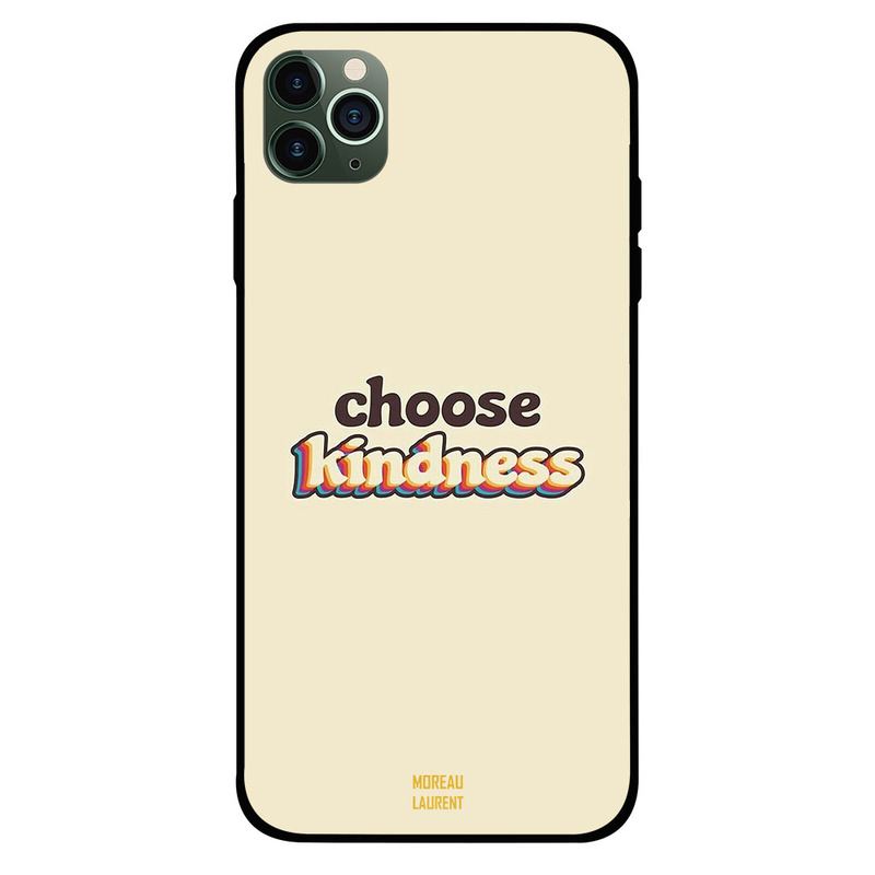 

Moreau Laurent Apple iPhone 11 Pro Mobile Phone Back Cover, Choose Kindness