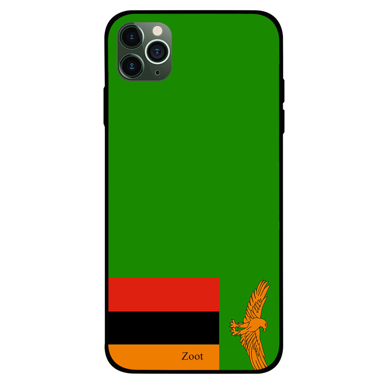 

Zoot Apple iPhone 11 Pro Max Mobile Phone Back Cover, Zambia Flag