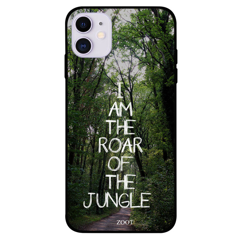

Zoot Apple iPhone 11 Mobile Phone Back Cover, I Am The Roar Of The Jungle