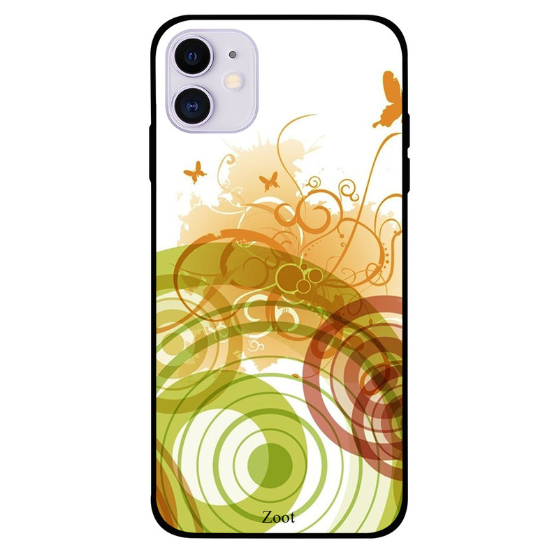 

Zoot Apple iPhone 11 Mobile Phone Back Cover, Butterflies