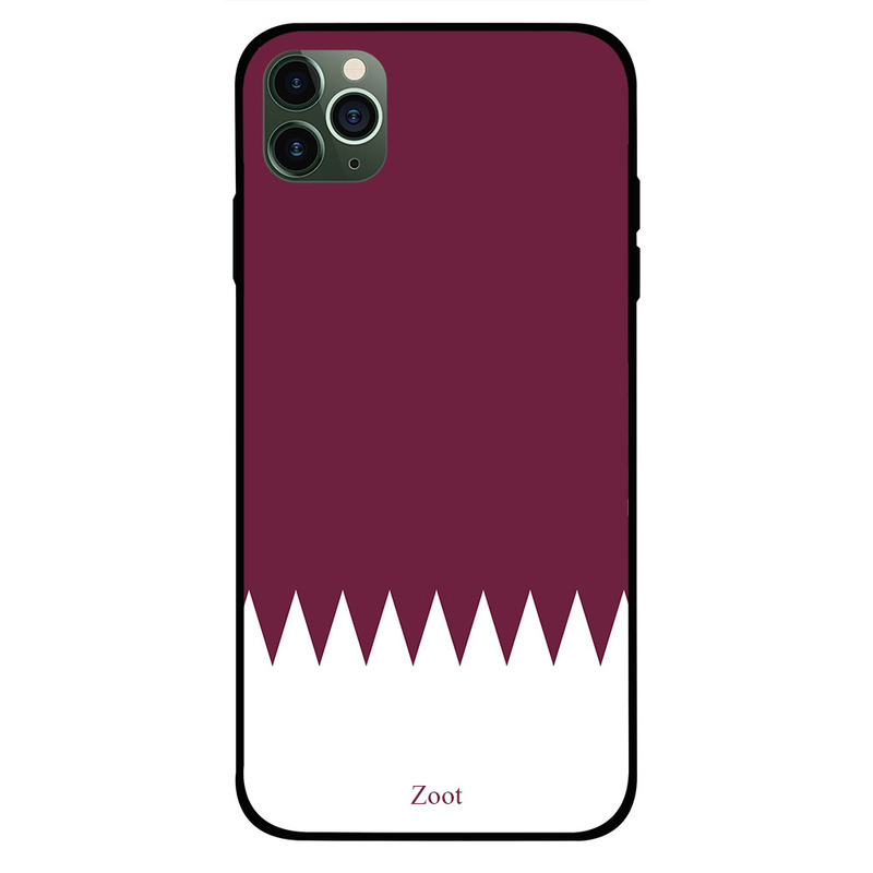 

Zoot Apple iPhone 11 Pro Mobile Phone Back Cover, Qatar Flag