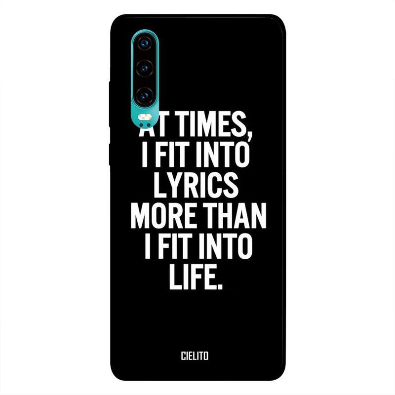 

Cielito Huawei P30 Mobile Phone Back Cover, Lyrics And Life