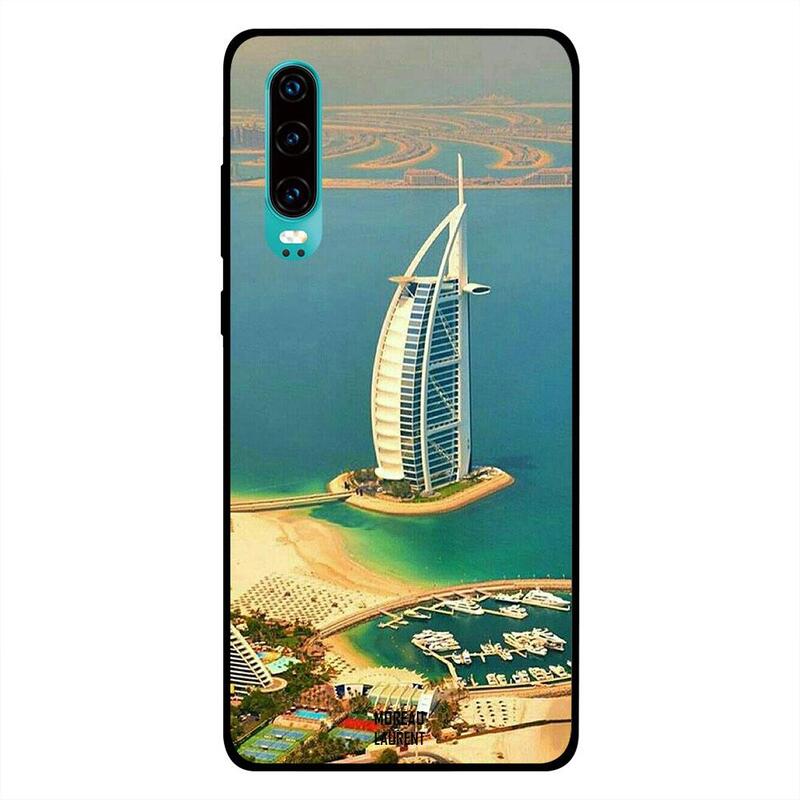

Moreau Laurent Huawei P30 Mobile Phone Back Cover, Burj Al Arab Sky View