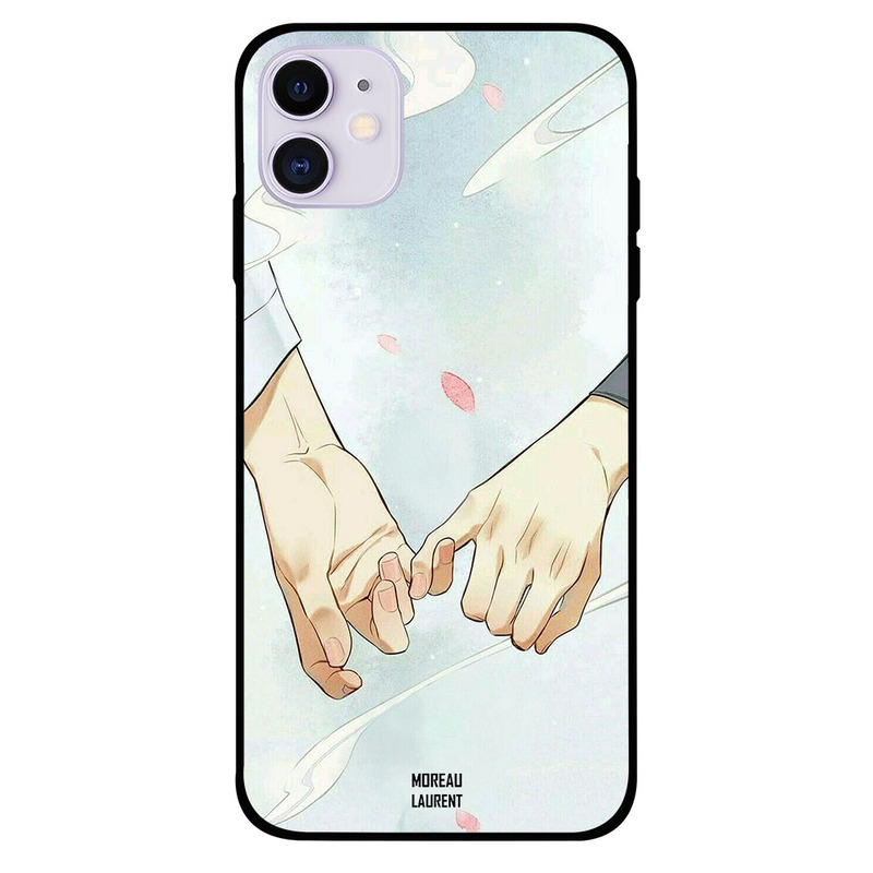 

Moreau Laurent Apple iPhone 11 Mobile Phone Back Cover, Holding Small Fingers