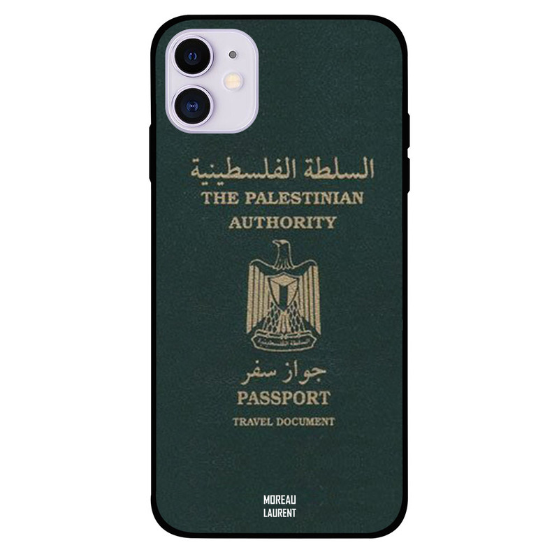 

Moreau Laurent Apple iPhone 11 Mobile Phone Back Cover, Palestin Passport