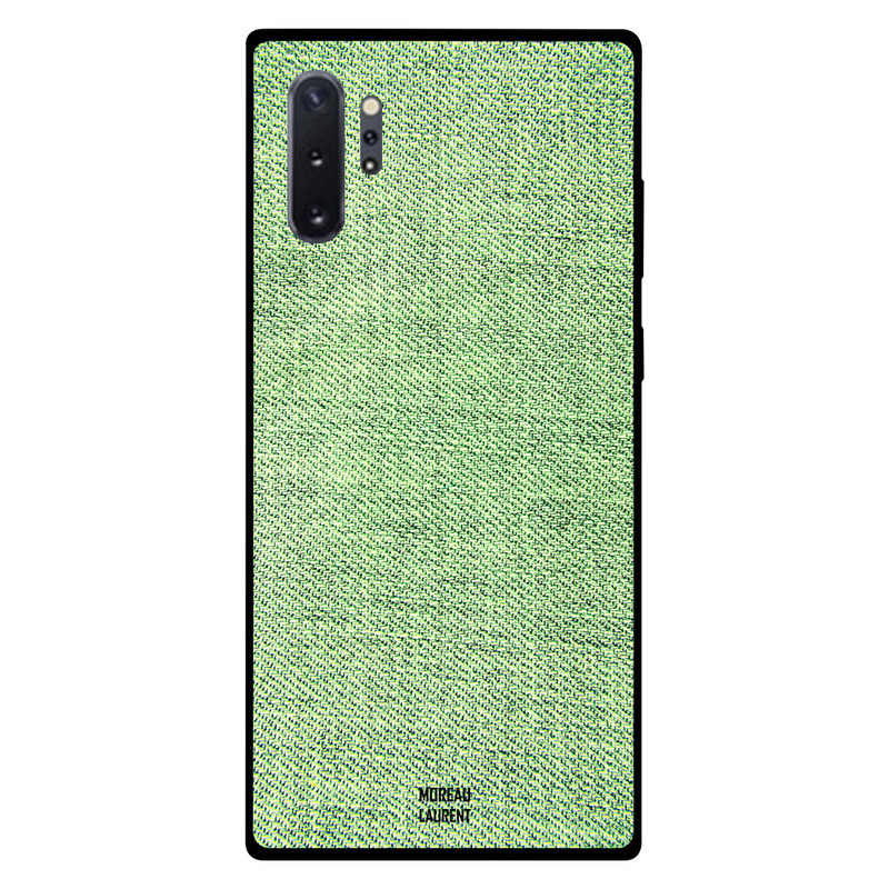 

Moreau Laurent Samsung Note Plus Mobile Phone Back Cover, Green Wool Pattern