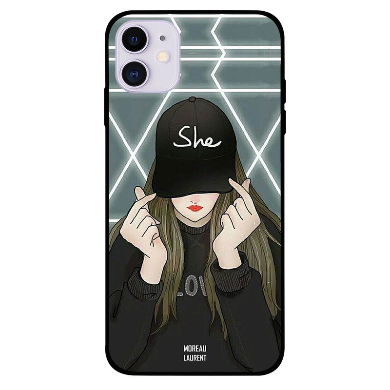 

Moreau Laurent Apple iPhone 11 Mobile Phone Back Cover, She on Cap