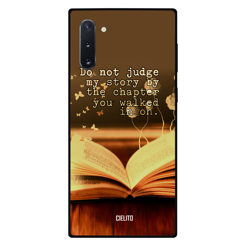 

Cielito Samsung Note 10 Mobile Phone Back Cover, Dont Judge My Story