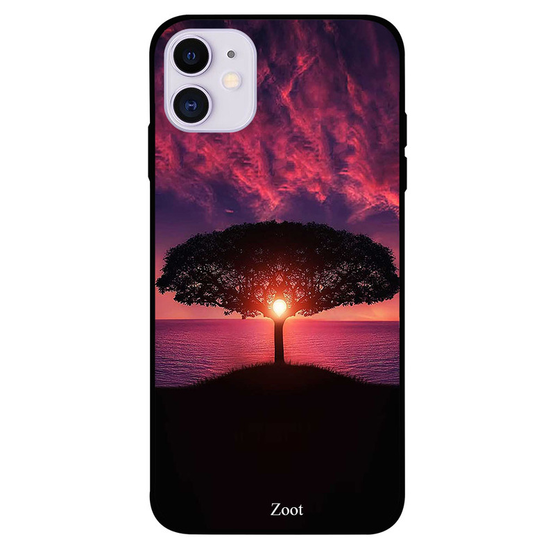 

Zoot Apple iPhone 11 Mobile Phone Back Cover, Enlighten Tree