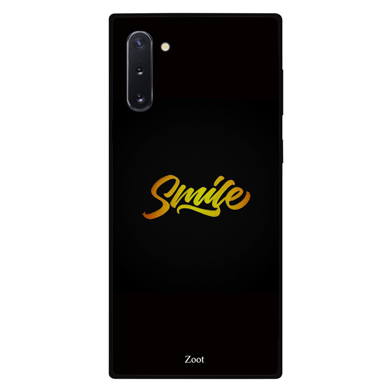 

Zoot Samsung Note 10 Mobile Phone Back Cover, Smile