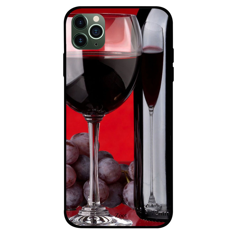 

Zoot Apple iPhone 11 Pro Max Mobile Phone Back Cover, Red Wine